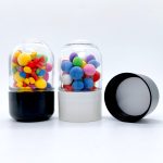 3 ons 90 ml Toples Ganja Kaca Tahan Anak 3oz Stoples Bunga Kedap Udara 26 dram