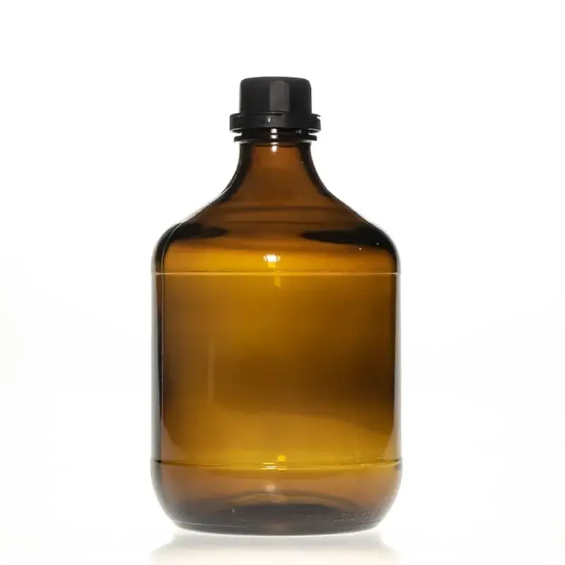 Proveïdor de la Xina 2.5L 4L Ampolla de cervesa de vidre amb gran ambre Growler Ampolla de vi de Califòrnia amb LOGO personalitzat
