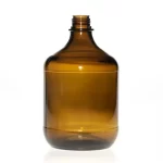Pemasok Cina Grosir 2.5L 4L Botol Bir Kaca Amber Besar Botol Anggur California Growler Dengan LOGO Kustom | botol elang