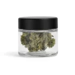 批发 1oz 2oz 3oz 4oz 直边玻璃 CBD 罐 -CRC 盖 |鹰瓶