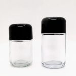 Grosir 60ml 90ml 100ml 180ml Simpanan Anti Bau Kosong Toples Ganja Tahan Anak Dengan Tutup Kubah CRC | botol elang