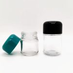 Grosir 60ml 90ml 100ml 180ml Simpanan Anti Bau Kosong Toples Ganja Tahan Anak Dengan Tutup Kubah CRC | botol elang