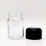 Grosir 60ml 90ml 100ml 180ml Simpanan Anti Bau Kosong Toples Ganja Tahan Anak Dengan Tutup Kubah CRC | botol elang