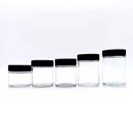 3oz Stoples Kaca Tahan Anak Dengan Tutup Hitam/Putih | botol elang