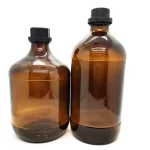 Grosir 1 Liter 2.5 Liter Screw Top Botol Reagen Kaca Kimia Amber Untuk Laboratorium Dengan Tutup Tamper Evident | botol elang