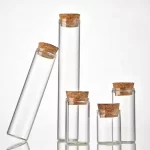 Engros Engros 10 ml borosilikatglas reagensglas hætteglas Korkprop Brugerdefineret 30 ml 40 ml 50 ml 60 ml 80 ml 100 ml klart rørformet hætteglas | Ørneflaske