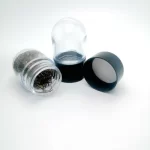 3 ons 90 ml Toples Ganja Kaca Tahan Anak 3oz Stoples Bunga Kedap Udara 26 dram