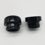 Pot de vidre a l'engròs Oli a prova d'olors de grau alimentari Pot de vidre UV negre sòlid 5 ml 9 ml Envàs de concentrat d'1 gram amb tapa negra a prova de nens | Botella d'àguila