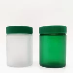 Grosir Grosir 150ml 200ml 300ml Isi Ulang Dapat Didaur Ulang Tutup Sekrup Besar Ditekan pra-gulung Toples Kaca Tahan Anak untuk kemasan medis botol elang