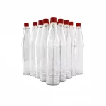 批发定制玻璃塔巴斯科瓶 3 盎司透明玻璃辣酱 Wozy 瓶，带小开口 13-415 红色 PP 塑料盖 |鹰瓶
