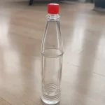 批发定制玻璃塔巴斯科瓶 3 盎司透明玻璃辣酱 Wozy 瓶，带小开口 13-415 红色 PP 塑料盖 |鹰瓶