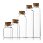 Engros Diameter 30mm 30ml 35ml 40ml 50ml 60ml gaveglas Hætteglas Reagensglas Med Kork flad bund Gennemsigtig Lab Tomme Duftende te Tuber | Ørneflaske