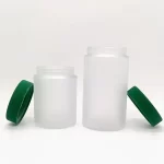 Venda a l'engròs pots d'aliments resistents a nens contenidor de concentrat verd ampolles de vidre a prova d'olor pot de vidre | Botella d'àguila