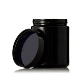Grosir 1 Oz 3 OZ Botol Kaca Uv Violet Alami 250Ml 500Ml Toples Kaca Hitam Tutup Atas Sekrup Krim Perlindungan Cr Suplemen Nutraceutical Toples Kaca botol elang