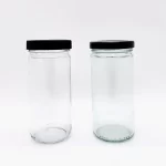8 oz 16 oz 32 oz de vidre transparent Mayo/Economy Pots conserves Mason Sauce
