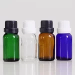 Ampolla de cosmètics de perfum a l'engròs 5 ml 10 ml 15 ml 20 ml 30 ml 50 ml 100 ml Ampolla comptagotes de vidre amb tapa verda blava ambre transparent amb tapa a prova de nens | Botella d'àguila