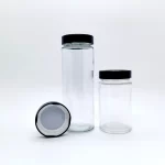 លក់ដុំ 106ml 212ml 314ml Ergo Glass Jar For Food W/ Cap | ដបឥន្ទ្រី