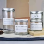 批发100ml-1000ml 直边玻璃食品罐带盖|鹰瓶