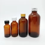 Venda a l'engròs 1 oz 2 oz 4 oz 8 oz Oli per al cabell Ampolla comptagotes de vidre Ambre Transparent Blau Negre Sèrum Oli essencial Boston Ampolla 30 ml 60 ml 120 ml | Botella d'àguila