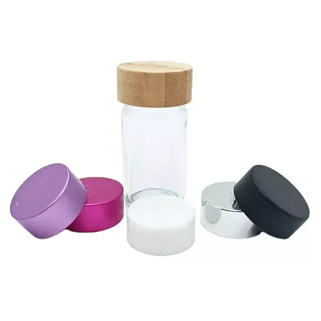 Pot de tub de junta de vidre de 90 mm de pre-roll Embalatge d'ampolla de 30 g a prova de nens