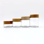 Velkoobchod 1oz 2oz 3oz 4oz džbán na suché květy konopí W/ Bamboo CRC Cap | Orlí láhev