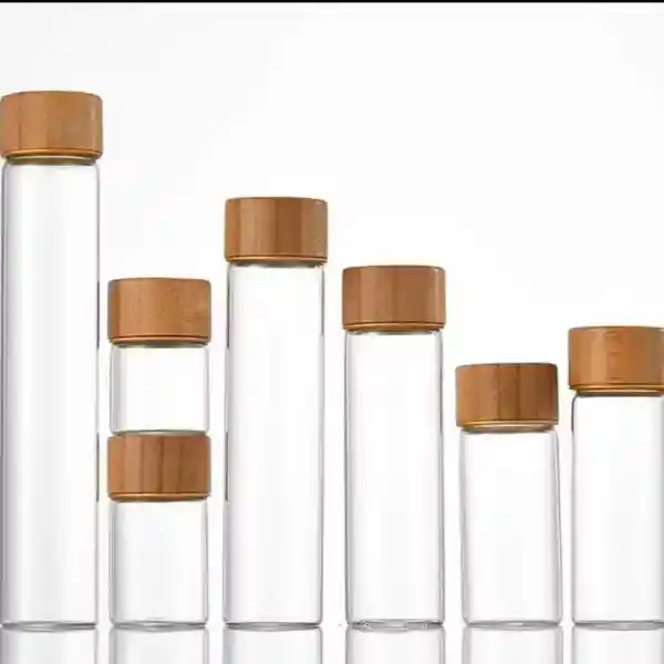 Glas cigaretflaske kegle emballage Pre-Roll Joint Tubes