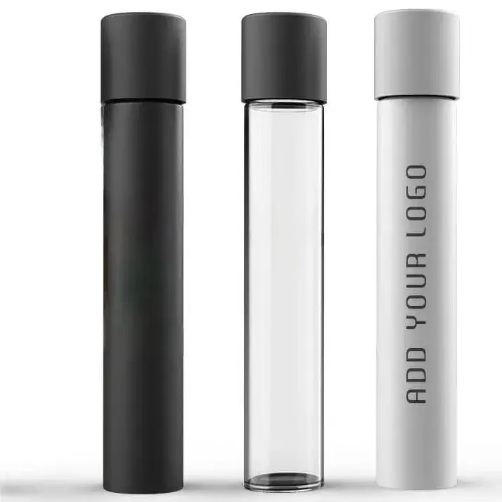Glas cigaretflaske kegle emballage Pre-Roll Joint Tubes