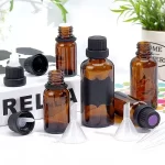 Grosir Minyak Esensial Kosmetik Kosong Gunakan Botol Boston Kaca Amber Biru Bening dengan Botol Penetes Tutup Sekrup 30Ml 60Ml Pemasok | botol elang