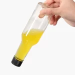 Engros Genanvendelig 3 oz 90 ml 5 oz 150 ml varm sauce Woozy glasflaske med lækagesikker skruelåg og dråbeindsats til køkken | Ørneflaske