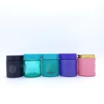 3oz Stoples Kaca Tahan Anak Dengan Tutup Hitam/Putih | botol elang